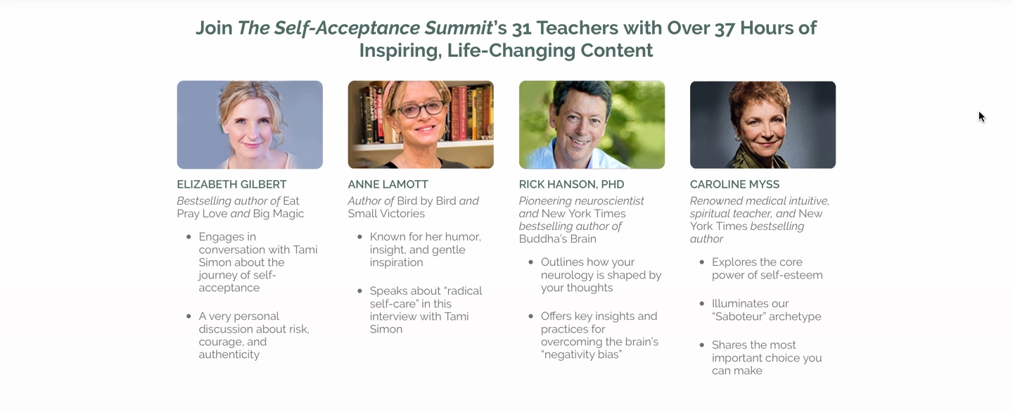 Self Acceptance summit Self Acceptance summit